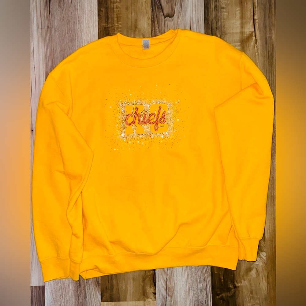 Gildan Bright Yellow Crewneck Sweater